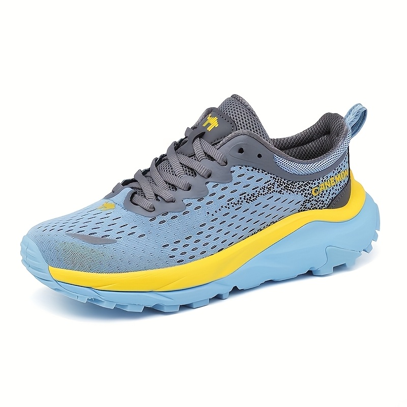 TEMU Canemon Outdoor Sneakers Non-slip Shock-absorbing Md Sole, Breathable Low-top Running Hiking Shoes With Cushioned Sole Suitable For Training,