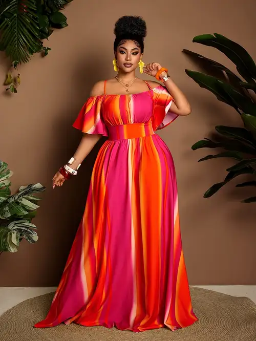 temu orange dress orange dresses for women