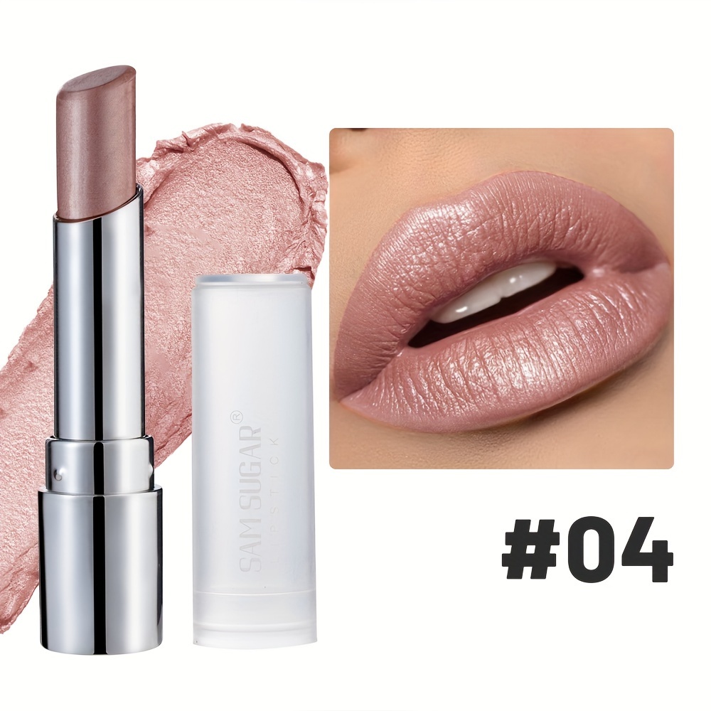 Image of New Product 6-color Velvet Matte Lipstick Pencil, Waterproof, Long-lasting, Easy To Apply, Angled Tip, Twist-up, Moisturizing Lip Color