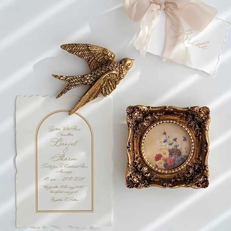 1pc mini square photo frame home kitchen temu - Temu