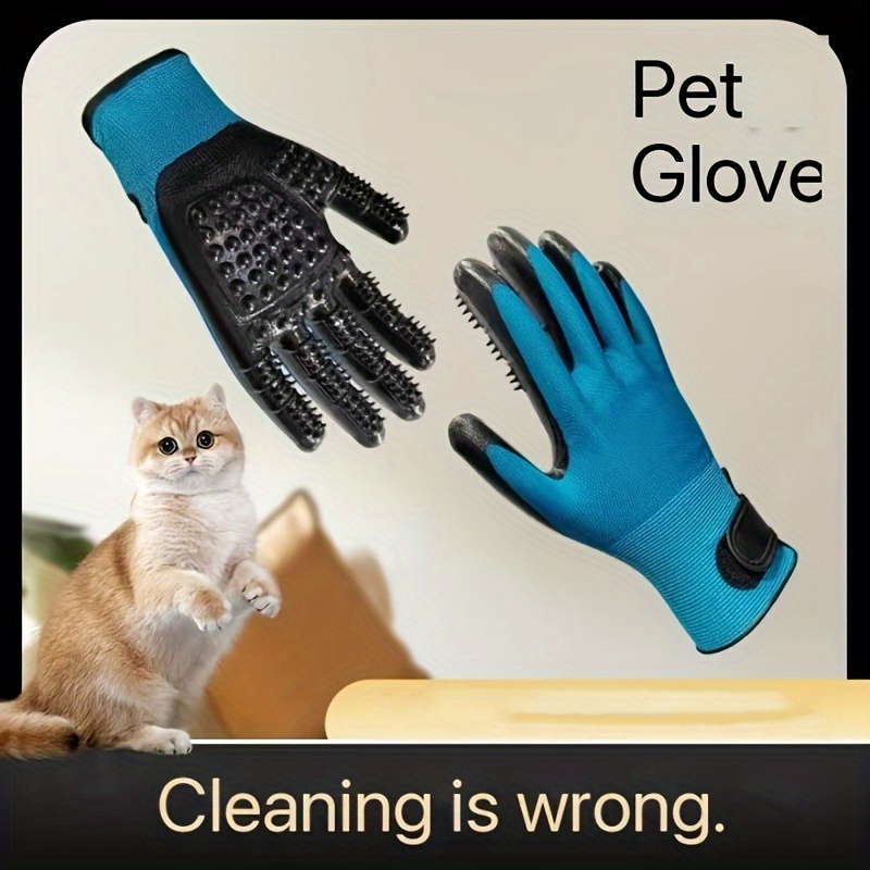 

Pet Bathing Glove For Massaging And Cleaning, Removing Loose Hair And Grooming Pets