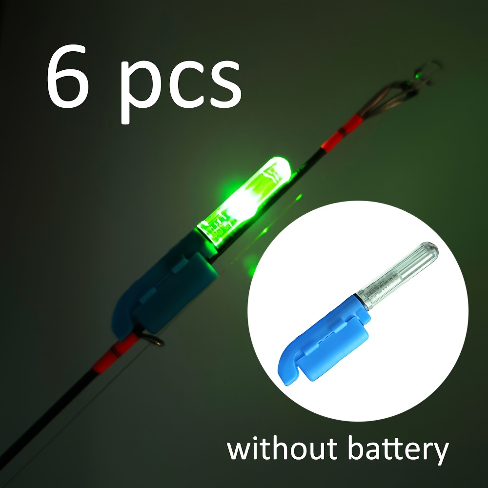 Image of 6-pack High-visibility Fishing Lights, Long-lasting Electronic Night Fishing Indicator, Cr425 Batteries Not Included