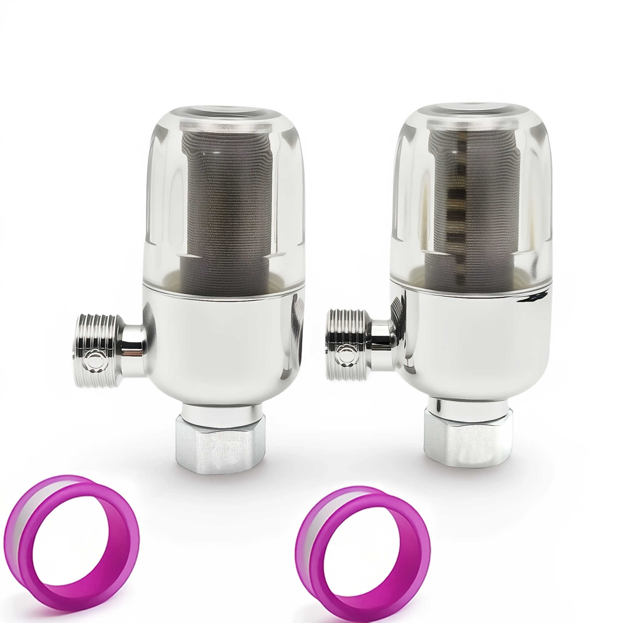 E-shop Edelstahl Wasserfilter - Hochdruck Vorfilter System, kein erforderlich, Gewinde Direktanschluss, hocheffiziente Schadstoffentfernung, für
