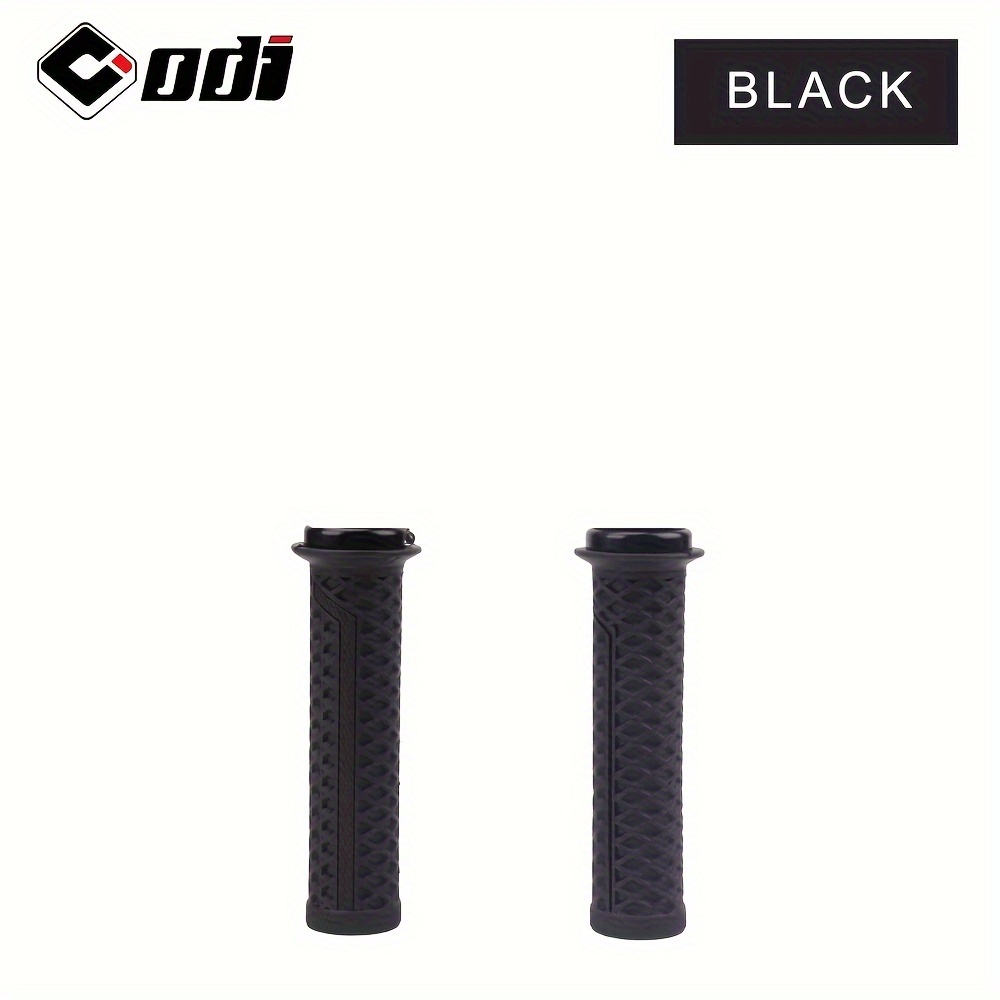 Vs-21 Mtb Handlebar Grips Silicone Bicycle Cover Waffle Pattern Anti-slip Shock Absorption Handle Parts