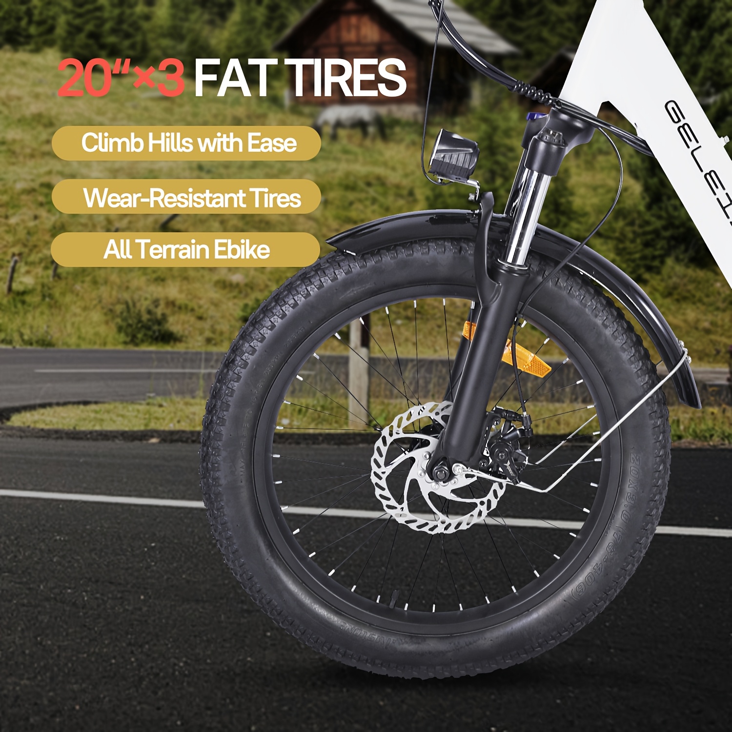 electric bike for adults   real 500w 20 3 0 fat tire electric bicycle 14 5ah 48v removable   range   for   high mph cargo ebike with front suspension   gear Product details 1