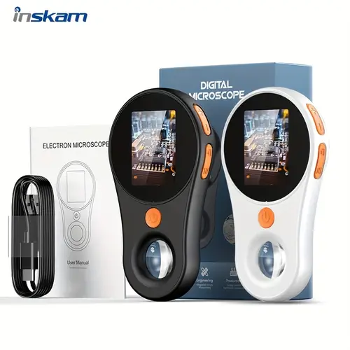 500x magnification portable handheld digital microscope super macro lens welding scientific research testing