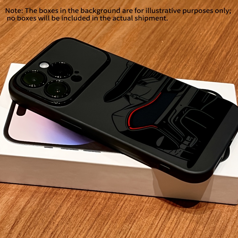 TEMU Coque de téléphone - Grande fenêtre compatible avec les coques de téléphone pour iPhone 18 Pro Max, coque de téléphone de protection antichoc à