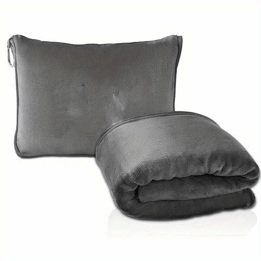 portable travel blankets pillows in Temu Oman