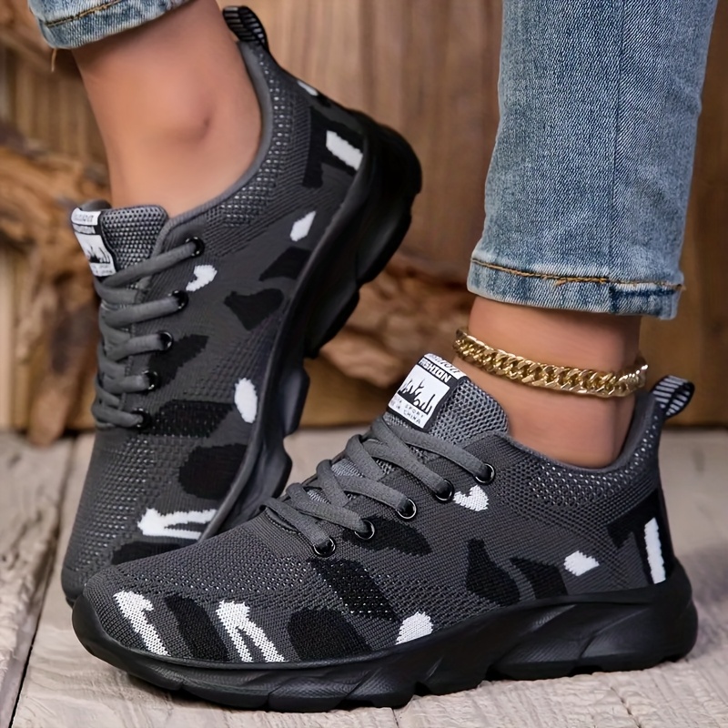 Chaussures décontractées légères pour femmes, adaptées à la forme du pied, style été, tige respirante, chaussures de marche confortables et amortissantes, chaussures pour femmes, baskets