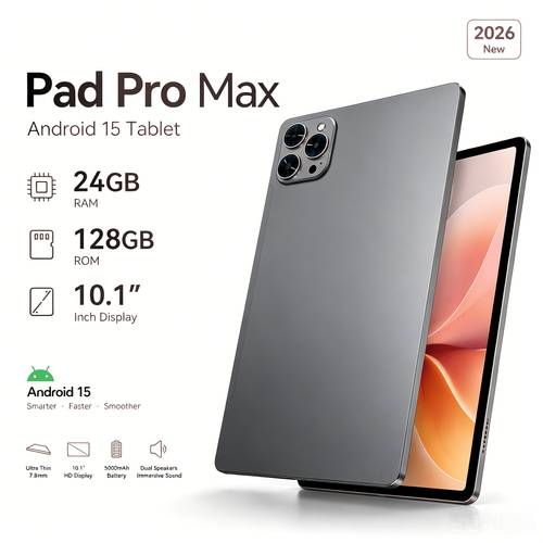 2026 1 inch ips hd 15 tablet core 24gb 128gb rom expandable 5g tablet with keyboard stylus tablet pad tablet pad