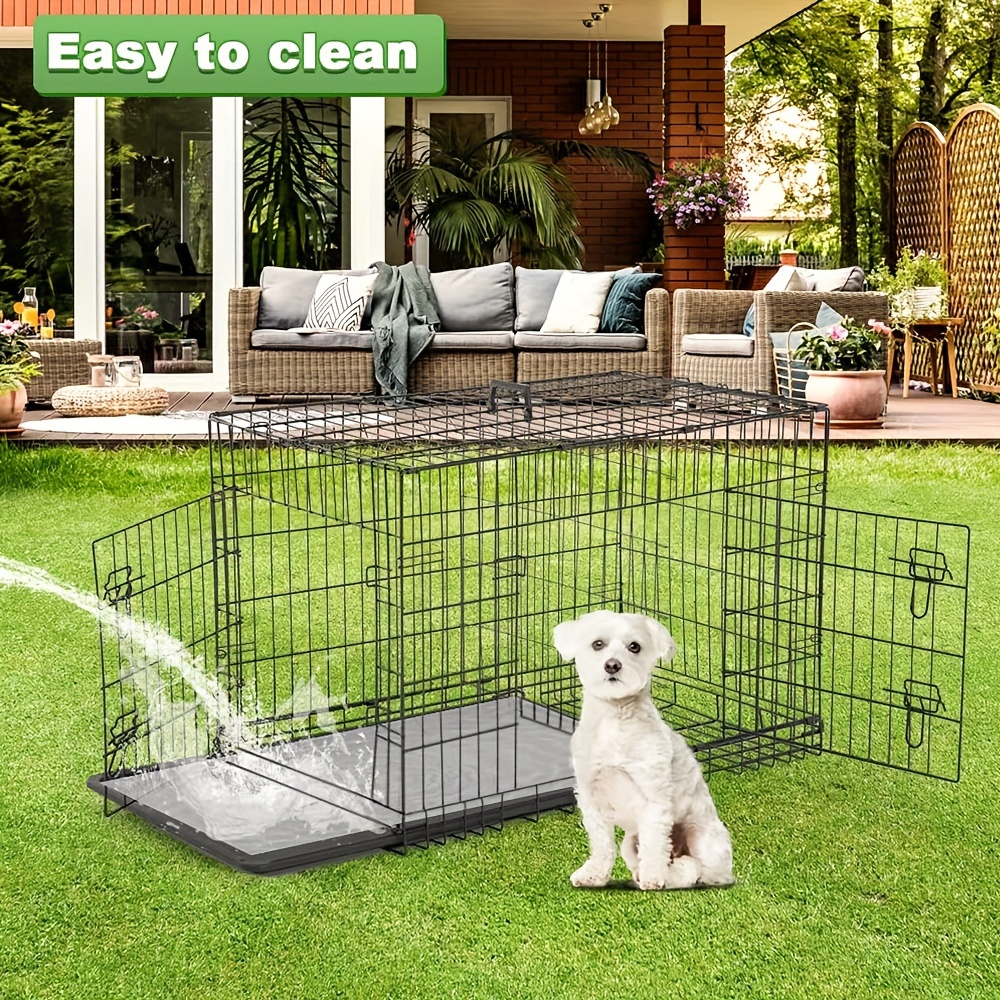 Indoor outdoor dog crate best sale