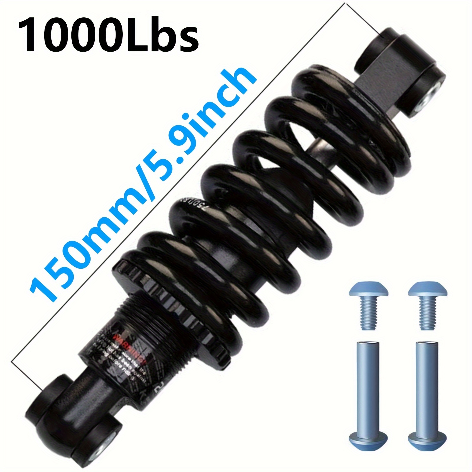 Bike Suspension Mountain Bike Rear Shock 150mm 1000LBS