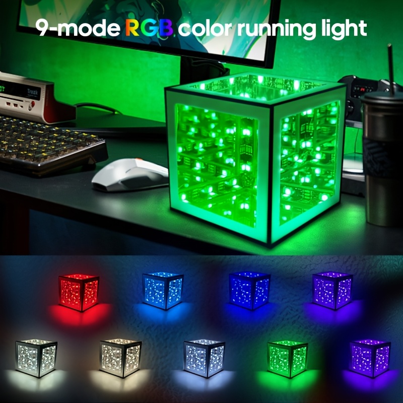 RGBW Color Changing Smart Infinite Cube Light