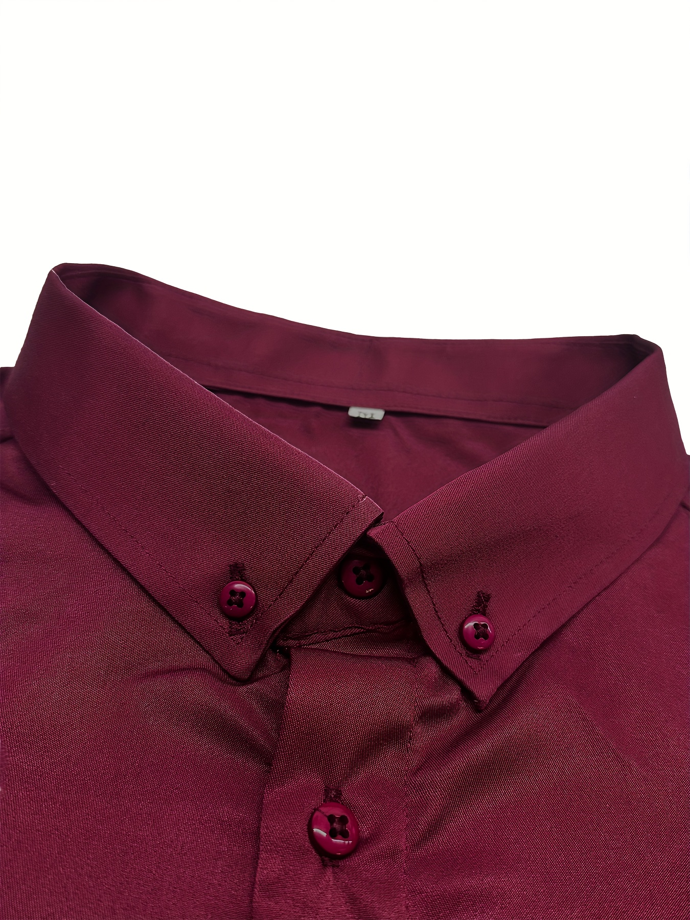 slim fit dress slacks Boys' Button Down Shirt Solid Long Sleeve Dress Shirt main image 0