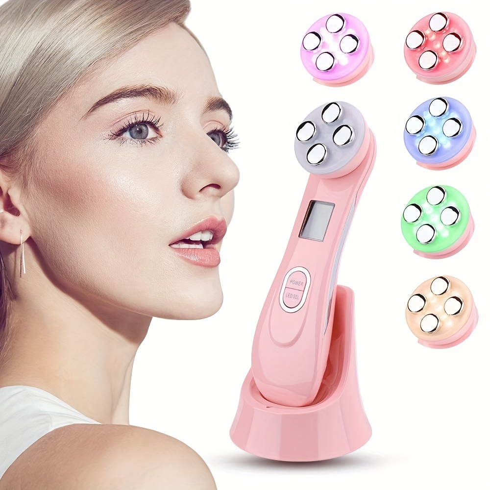 

Facial Beauty 5 5 Massage Mode, Household Spa Skincare Equipmen, Face Massager, Neck Massager, Usb Rechargeable, Valentine's Day Gift, Day Gift