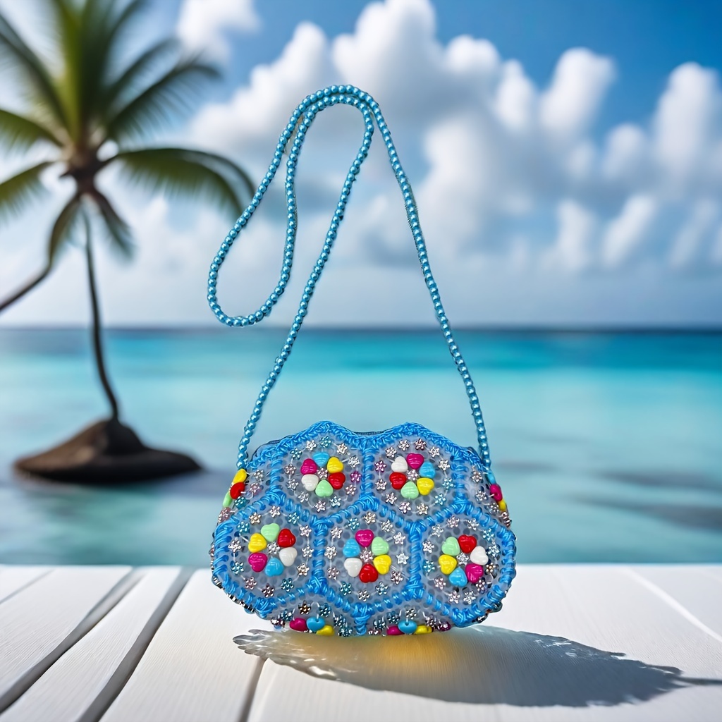 Crossbody clearance beaded bag