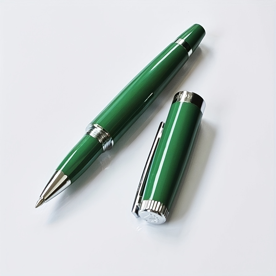 TEMU 1pc Executive Rollerball Pen , Perfect For Office Use. A Great Gift Option For Men And Women, , Making It Suitable For Professional Settings Or