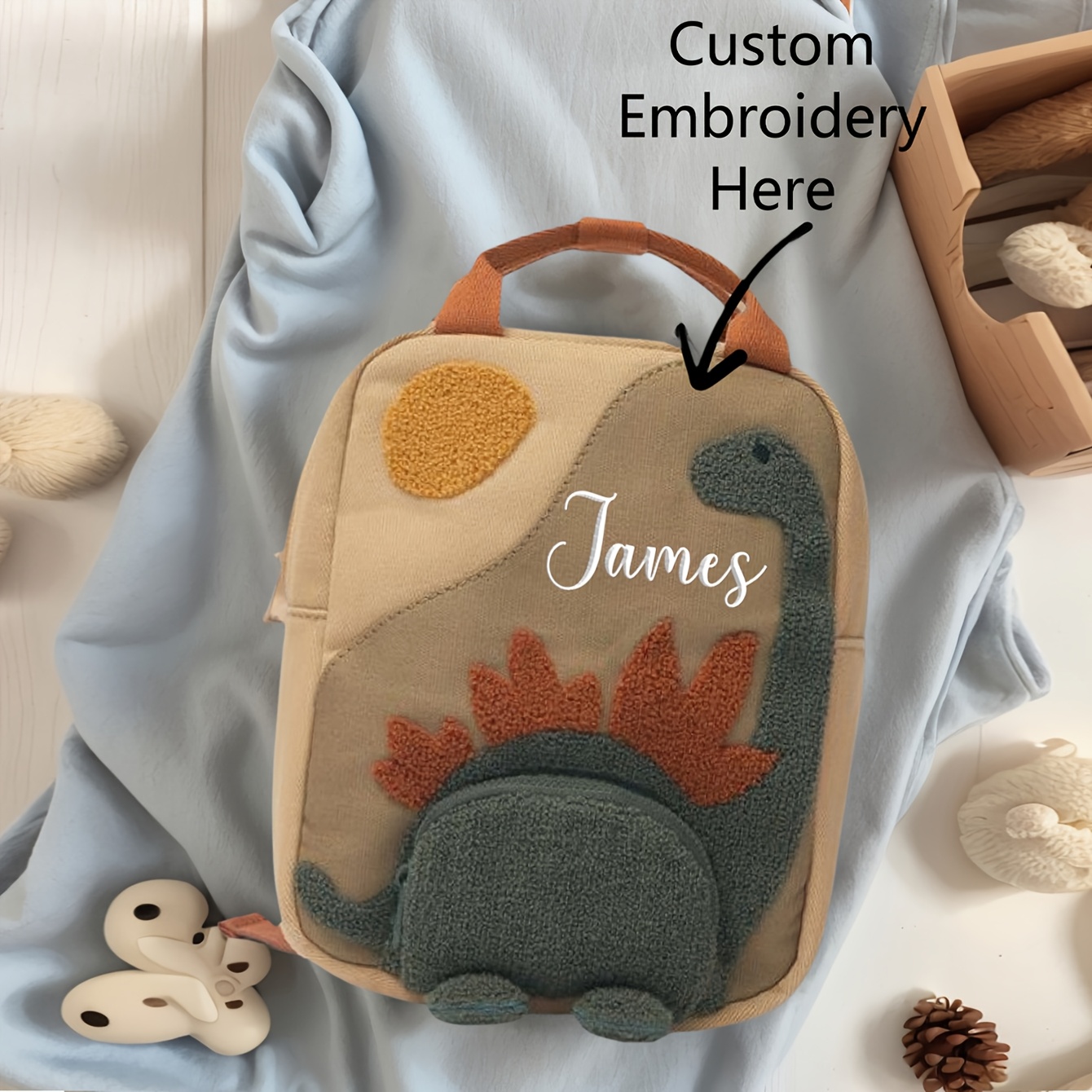 Personalisiertes Kinder-Rucksack Mit Namen – Cartoon-Tier Design, Plüsch, Für Kindergarten & Vorschule