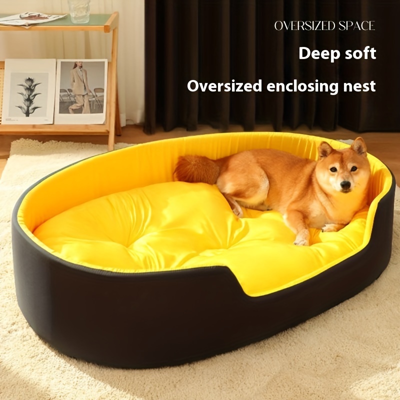 

Cozy Pet Bed For - Soft, With Large , Ideal For Small To Medium Breeds, Large Space, Pet Bed, , Soft, Warm