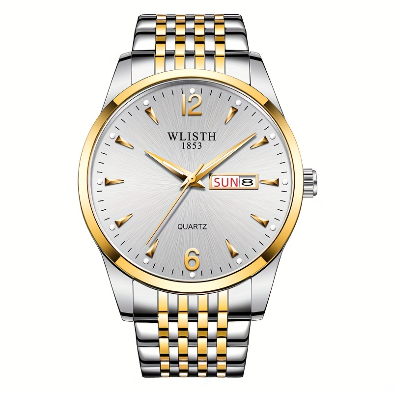 Stylish Minimalist Quartz Watch for Men with Luminous Features