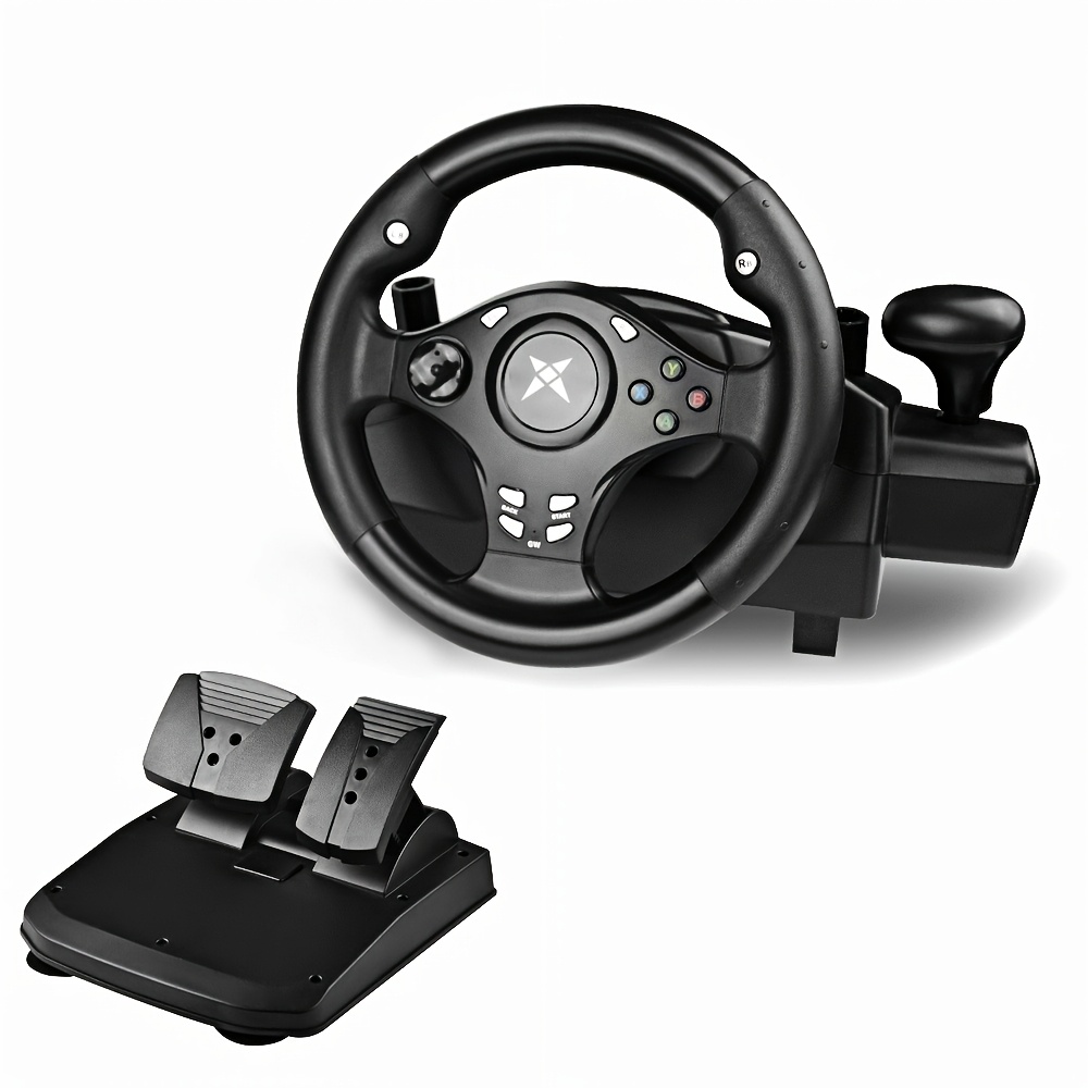 NBCP 270° dirkalnega volana za igre, volan s silovnim povratnim odzivom, realističen dirkalni simulator, primeren za PC, P4/P3, , ki vam prinač