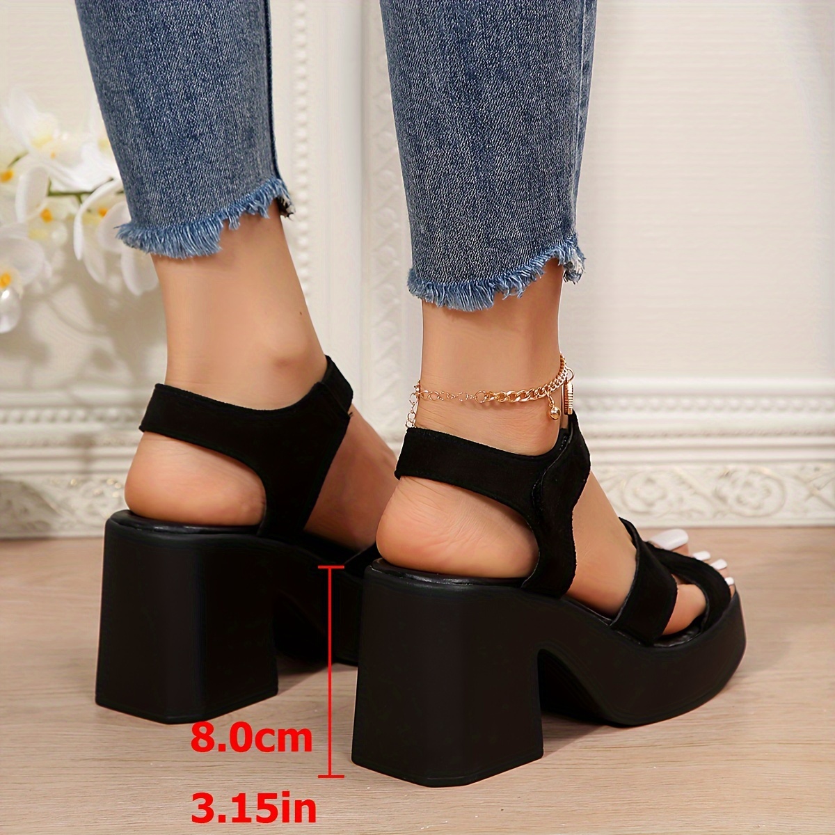 Wedge Sandals Women's High Heels 2024 New Summer Fairy Style Hollow Out Pastry Platform Shoes Fashion Sandals