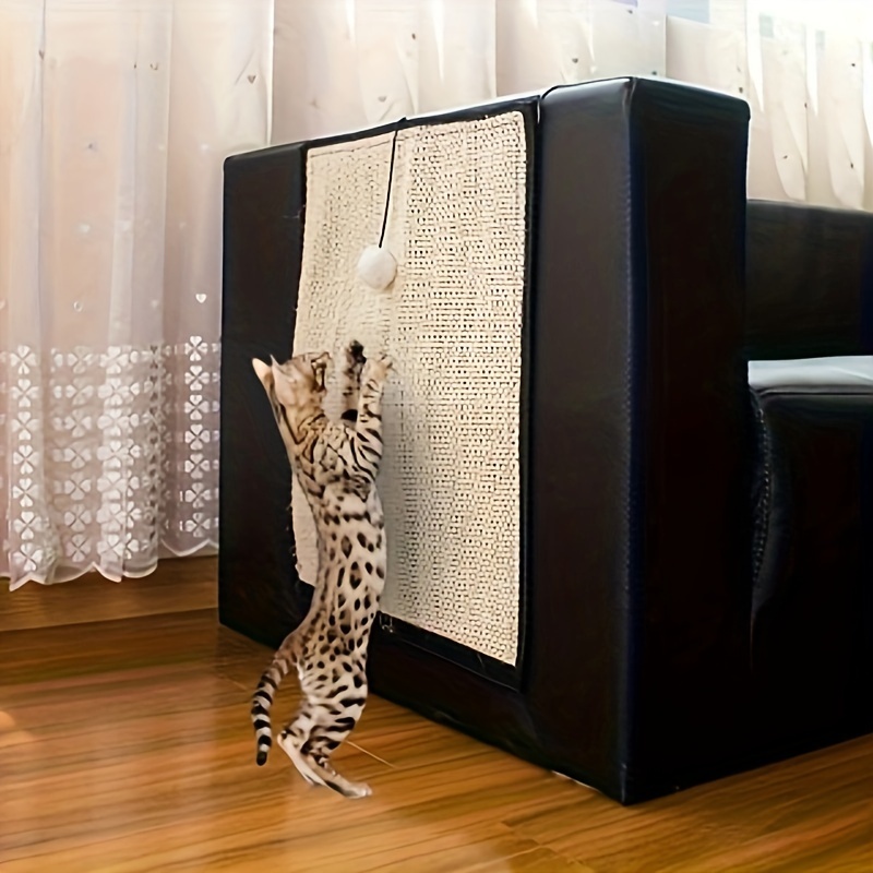 

Natural Sisal Cat Scratching Board, Scratch Resistant Sisal Board, Protect Your Furniture And Keep Your Cat Paw Healthy!