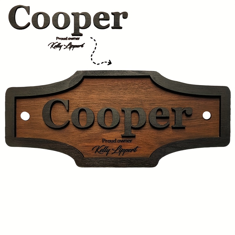 Custom Engraved Wooden Horse Stable Name Plate - Personalized Equestrian Wall Decor For Barn Or Ranch, Durability & High Quality, Christmas Decor