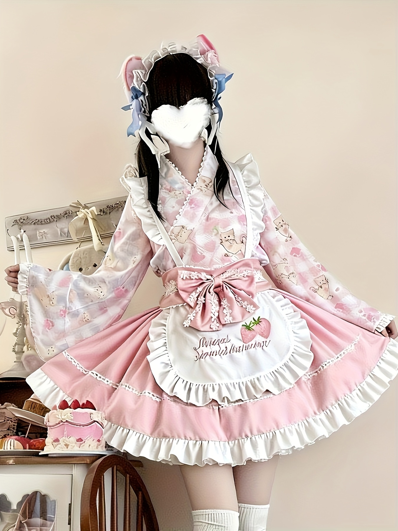 anime cute dress Kawaii Anime Mini Dress