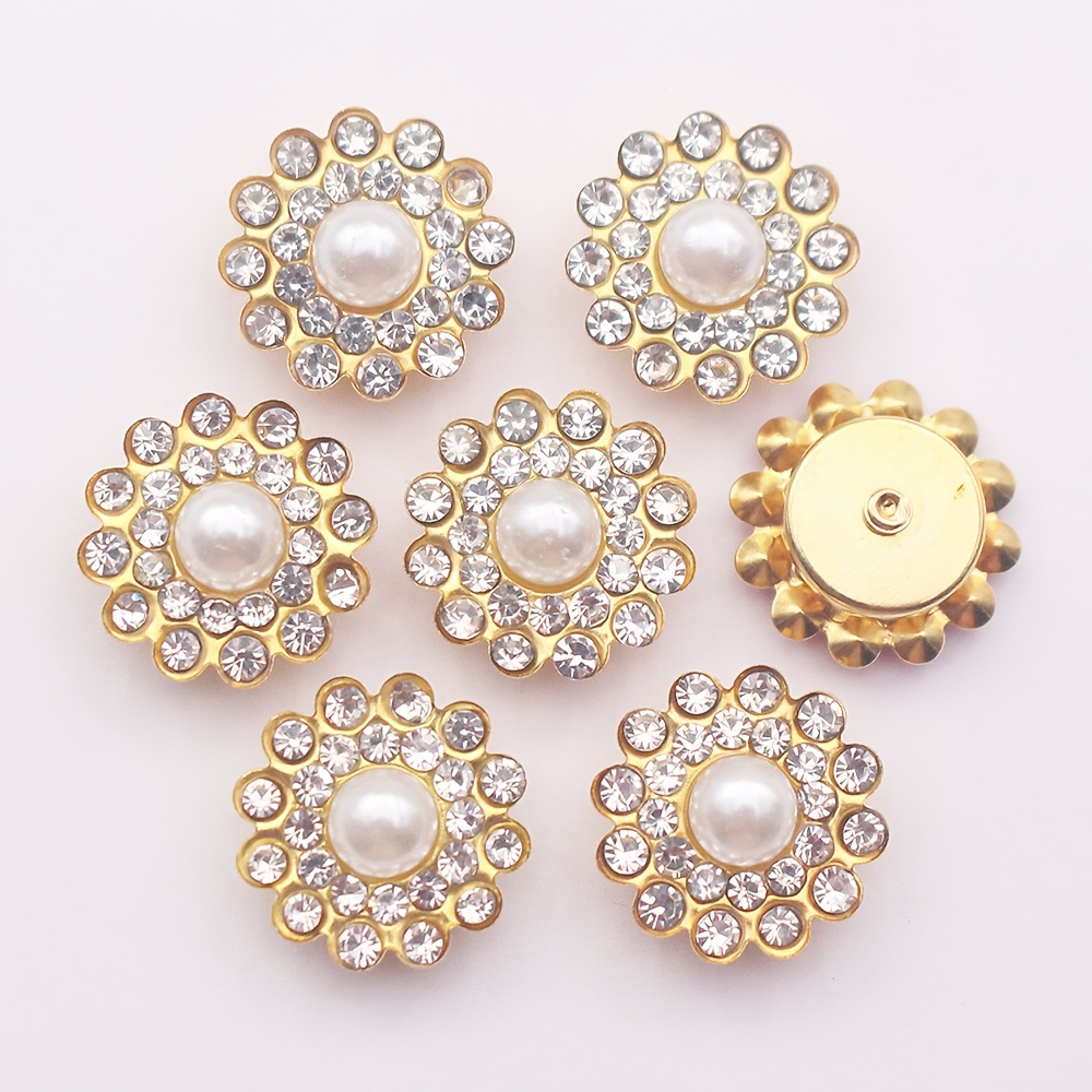 TEMU 100 Sunflower Rhinestones In Colors 14mm Decoration Sewing Multifunctional Shiny Decorative Art Suitable For Clothing, Hats, Cars, Festivals,