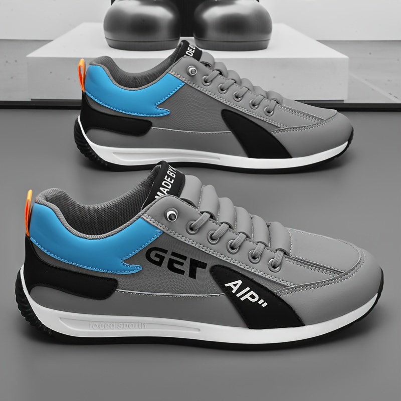 

Men' Sneakers - Casual Low-top Running Shoes With Sole, Breathable Fabric , Pvc Outsole - For Hiking & Casual Attire