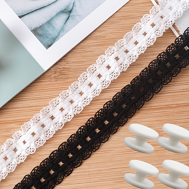 TEMU 4 pezzi Fibbia di fissaggio per maniche della camicia, Elastico di fissaggio per maniche, Fascia regolabile per polsini, per vestiti e pantaloni