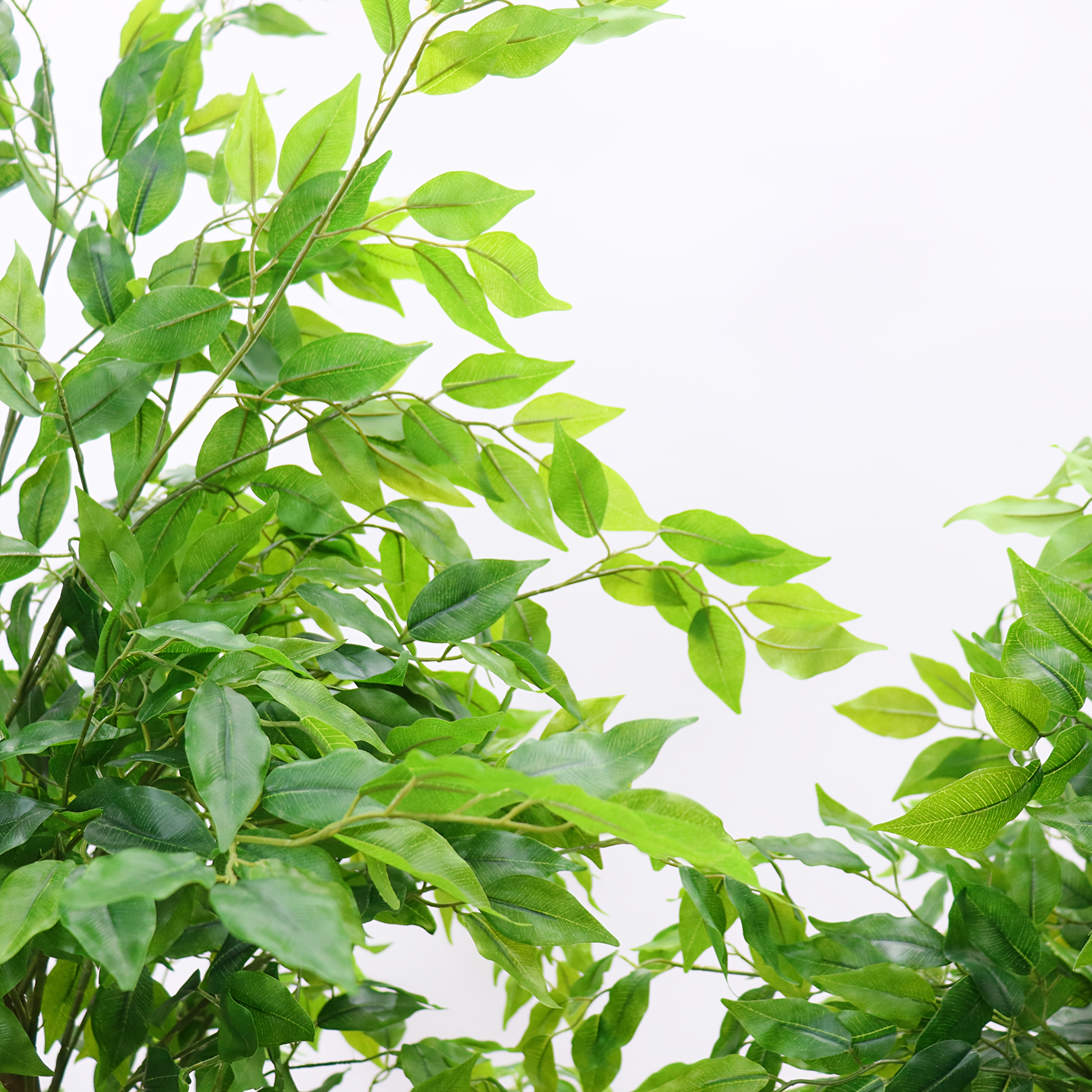 Realistische Kunstmatige Banyanboom met Weelderig Groen Blad