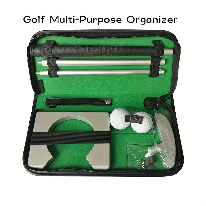 golf zipper bag multifunctional storage bag for golf accessories tool only bag not include accessories details 0