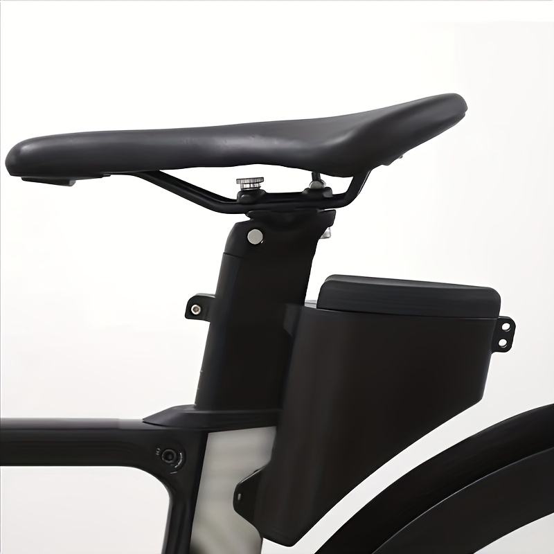 TEMU Bolsa Trasera para Bicicleta de Carretera, Almacenamiento Rígido con Forma de de Agua, Bolsa de Almacenamiento Rígida con Forma de de Agua,
