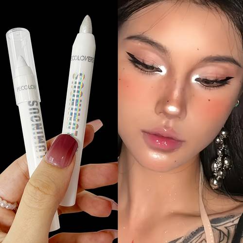 eye highlights, bâton de à paupières blanc , cosmétique des yeux, illuminer , bâton de à paupières
