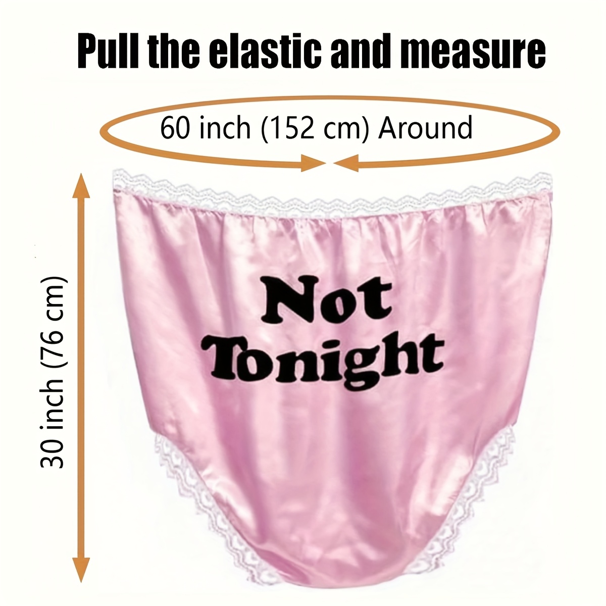 Jumbo Big Momma Undies - Giant Red Grandma Panties, Funny Gag Gift & Prank