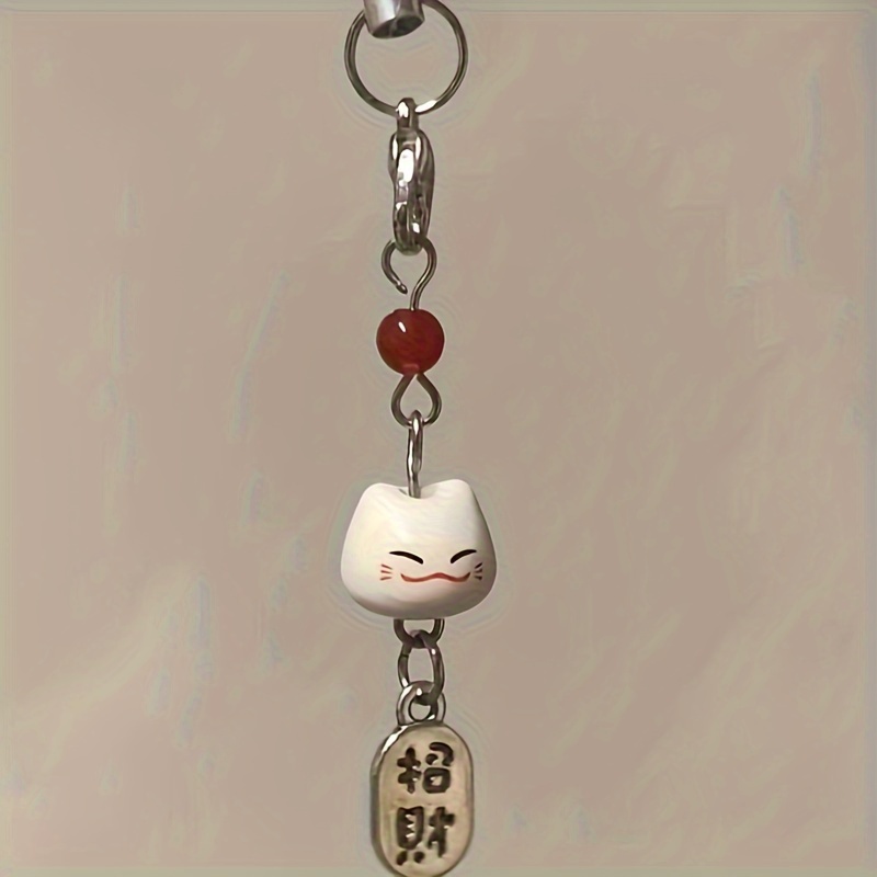 Fortune-Attracting Ceramic Phone Charm Pendant