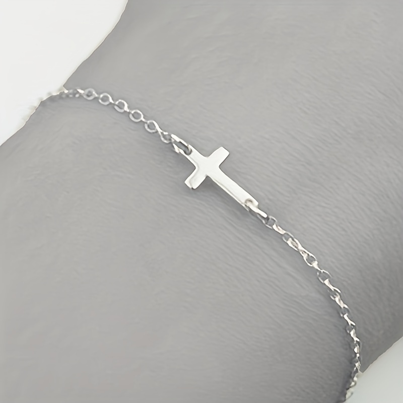 1/ And Stylish Cross Bracelet