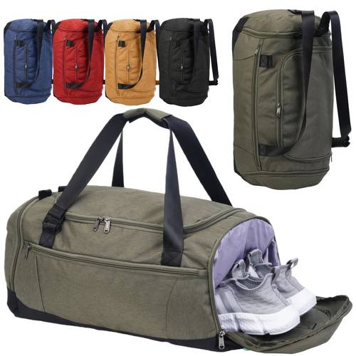 gym duffle bag mens backpack convertible 43l large capacity workout bag sport gym bag durable multi pocket workout travel duffel backpack