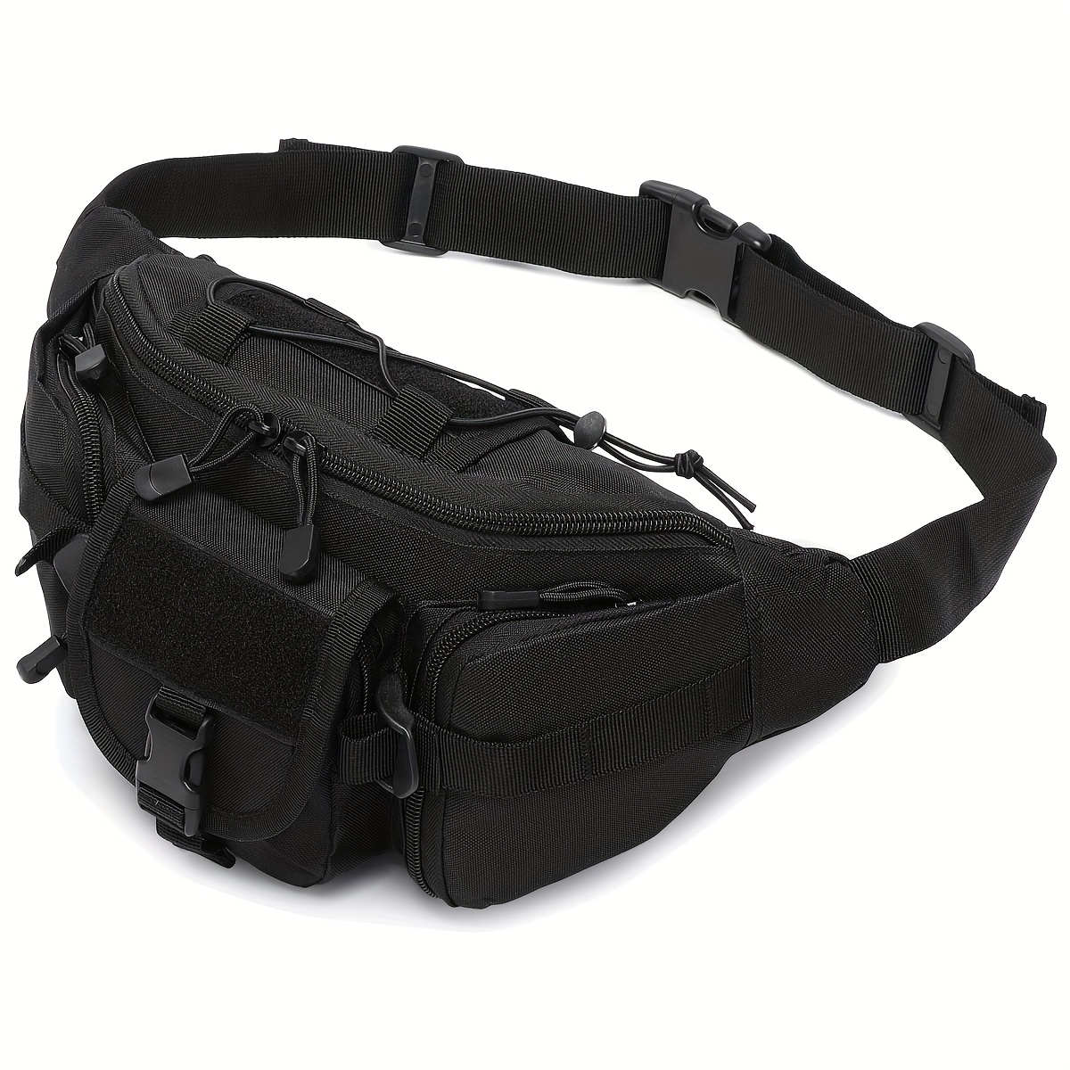 【U LAN】Button Strap Multi Pocket Belt Bag Amazon.com | Looney Tunes Bugs Bunny Belt Bag, Crossbody