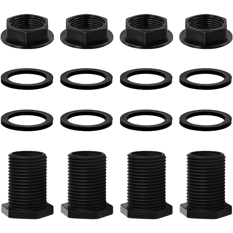 Mua YELUN Brass Water Tank Connector Bulkhead Tank Fitting 1/2 Female 3/4 GHT Male Water Tank Connector 2 Pack B0csnfbmbp