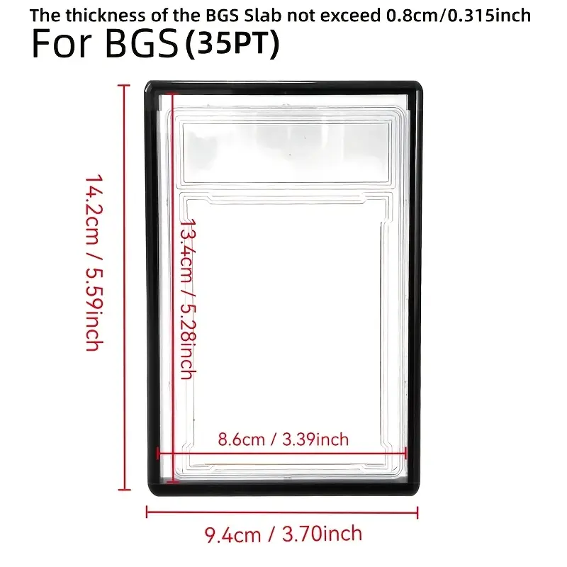 thickened psa cgc bgs graded card slab display stand top - Temu thickened psa cgc bgs graded card slab display stand top - Temu