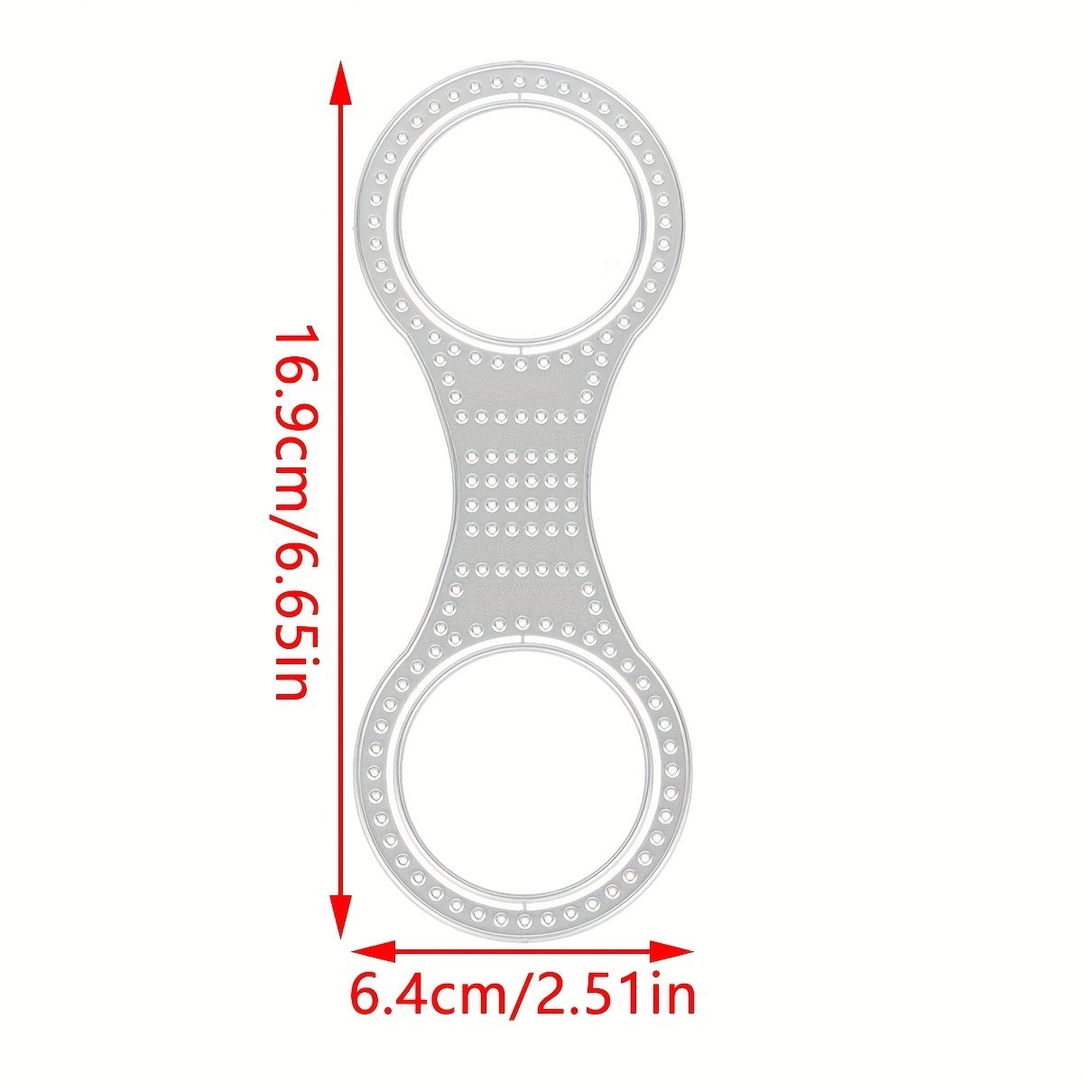 Image of Keychain Mold For Cutting Golden To Diy Paper Album Handicraft Mold Card Cutting Template