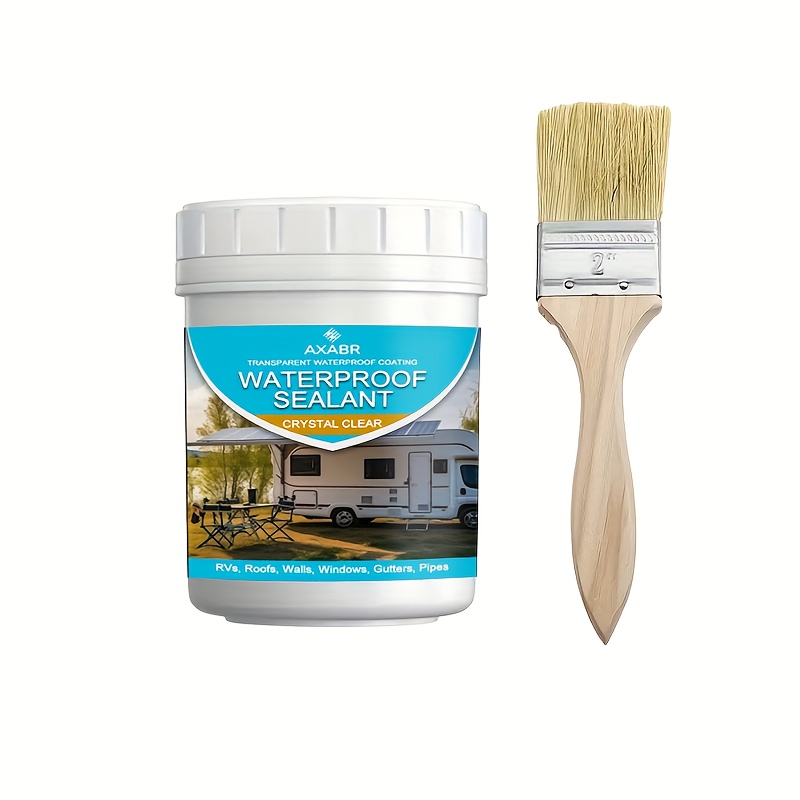 TEMU Rv Sealant For Roof - Long-lasting Adhesive Caulk For Motorhome Window And Vent Maintenance