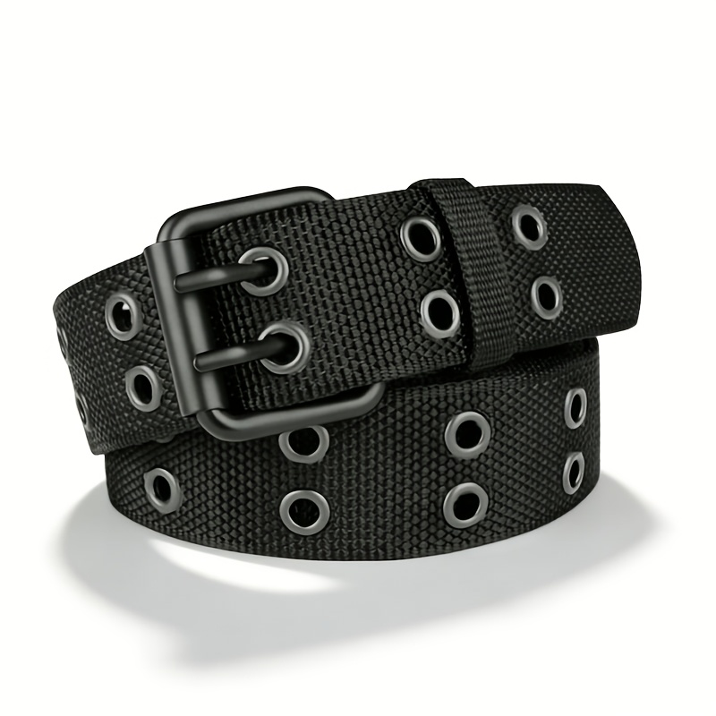 TEMU Breathable Nylon Fabric Belt Outdoor Sport Belt Pin Trousers Belt Casual, Business, Boyfriend Husband Father Dad Men Gift, Daily Wear, Fashion,
