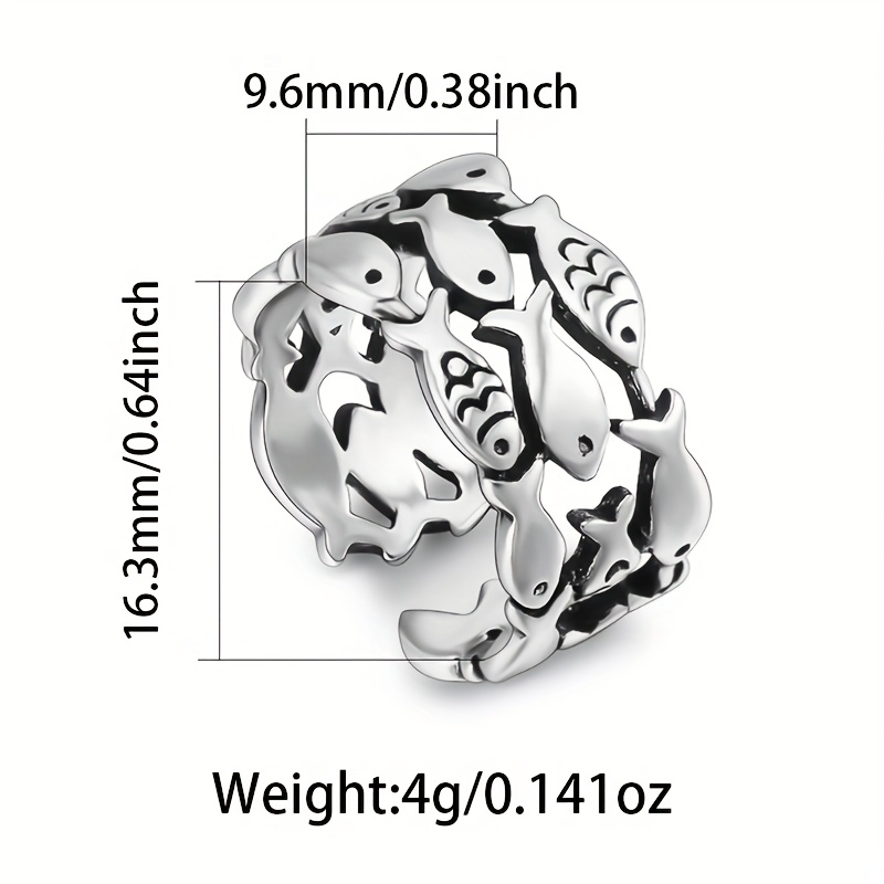 Stylish Wide Faced Ring for Ladies 925 Silvery 4g