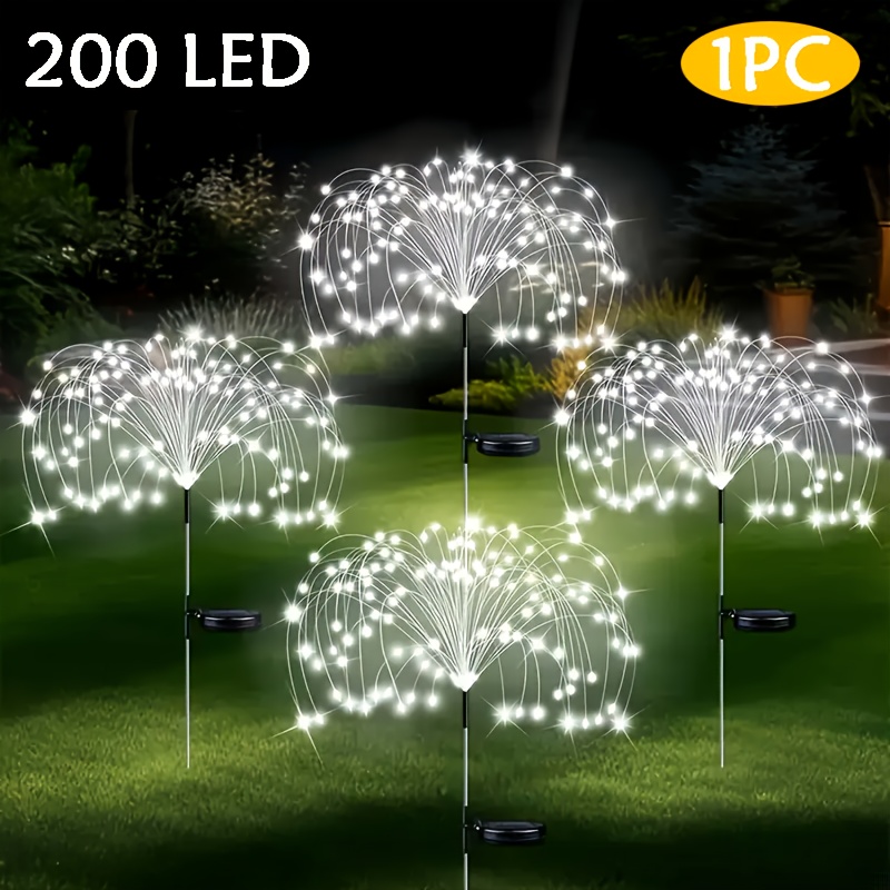 200 led solbelysning med ljussensor – för - Temu Sweden