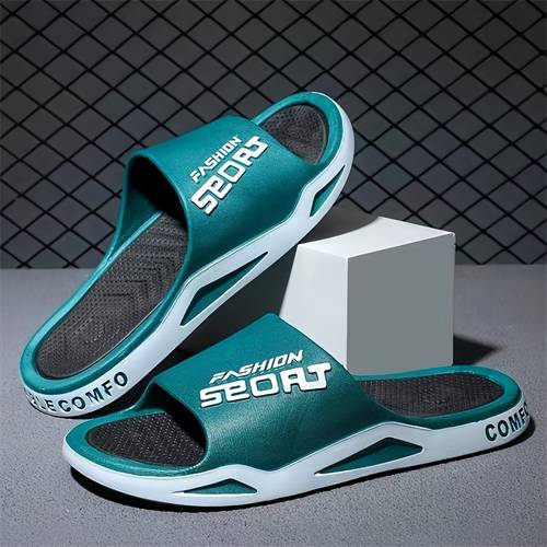 mens trendy comfortable eva slippers breathable non slip slippers for indoor outdoor beach gym