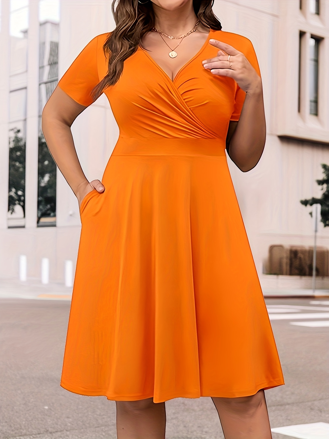 plus size dresses formal sold on Temu United States